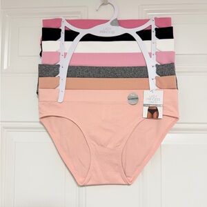 Lady Princess Seamless Bikini Panties - Pink & Assorted Pack
